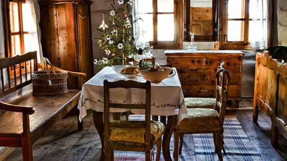 Decoração inspirada em casas de fazenda 007