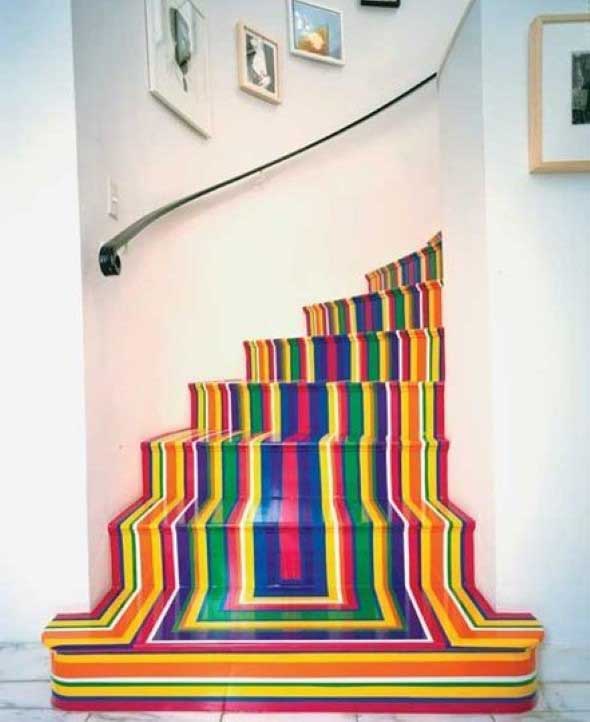 Escadas coloridas 003