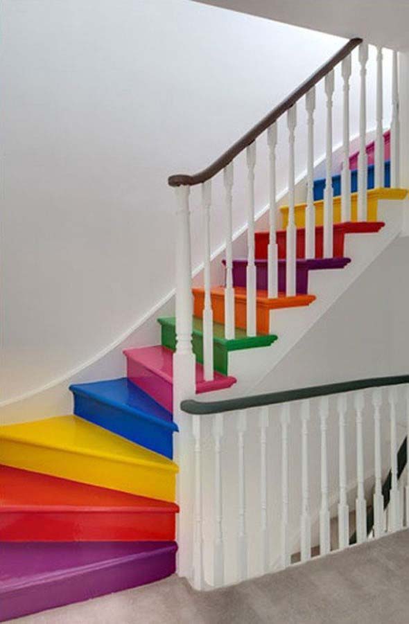 Escadas coloridas 005