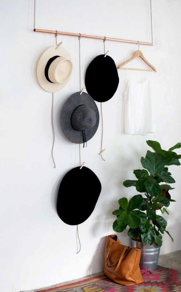 Ideias para usar chapéus na decoração 015