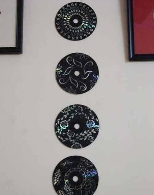 Usar CDs na decoração 007