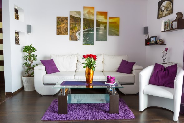 Ultra violeta na decoração 014