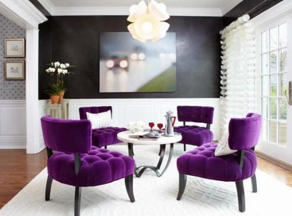 Ultra violeta na decoração 017