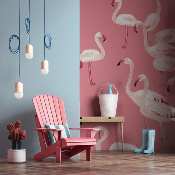 Como usar flamingos na decoração 004