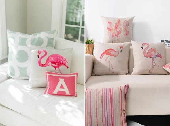 Como usar flamingos na decoração 005