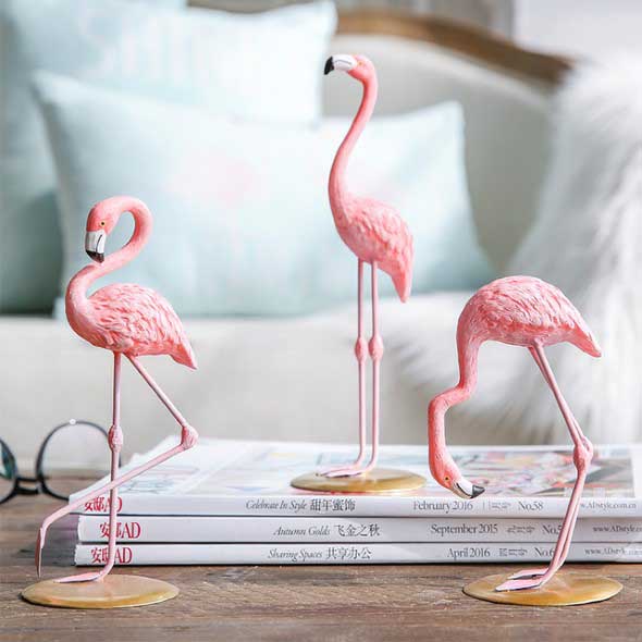 Como usar flamingos na decoração 010
