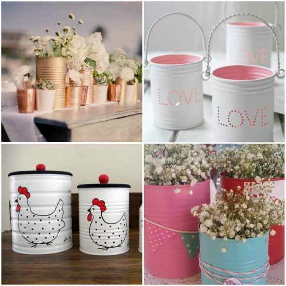Como usar latas na decoração 002