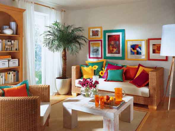 Dicas de decoração com quadros coloridos 009