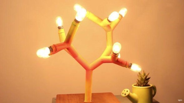 Luminárias de PVC 011