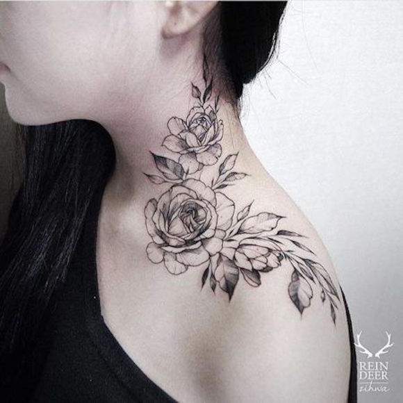 tatuagem flores 12