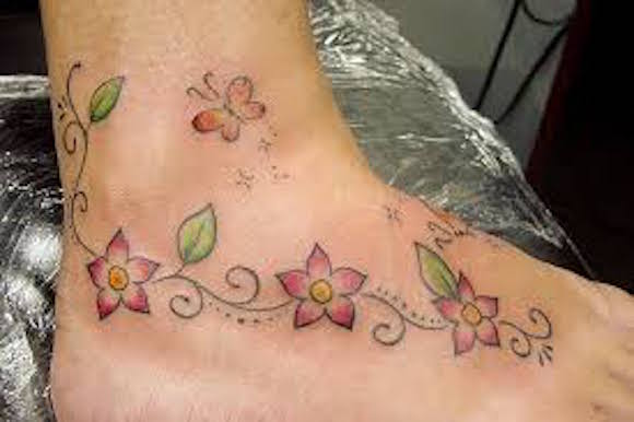 tatuagem flores 17