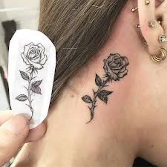 tatuagem flores